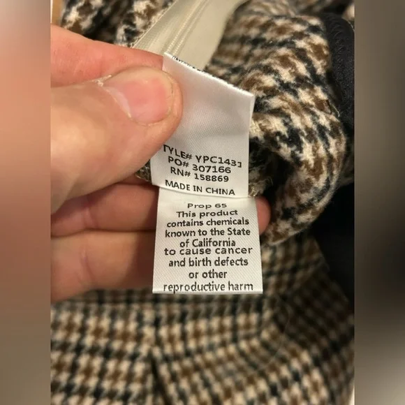 Vestique plaid poly wool blend mini skort NWT - Picture 10 of 10